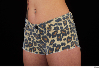 Chrissy Fox hips leopard shorts 0002.jpg